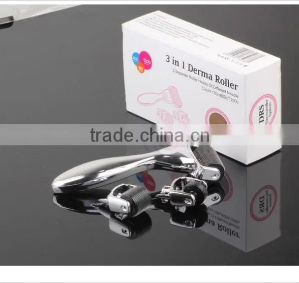 GTO Original Manufacture Wholesale 3 in 1derma Roller for Eye, Face and Body Use photo-3