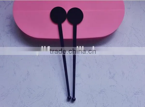 Best Quality Disposable Custom-made Cocktail Plastic Sticker Party Drink Stirrer photo-2