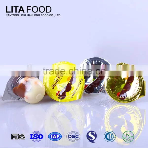 Children Snack Cup Chocolates And Sweets Mini Chocolate Cup With Biscuit Ball photo-3