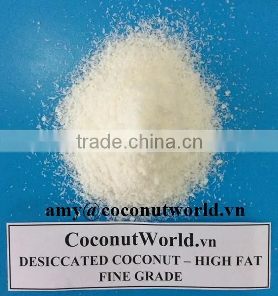 DESICCATED COCONUT - THE MOST COMPETITIVE PRICE FROM VIETNAM