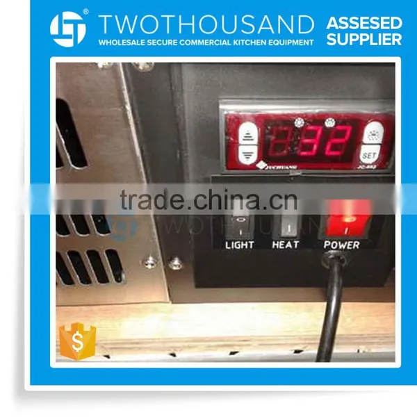 Back Door Opened 990 L 4 Shelf Refrigerated Display Cake Case photo-4