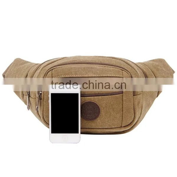 Creative Military Men Canvas Waist Bag photo-3