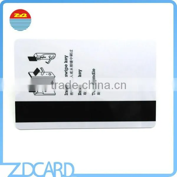 Smart RFID Hotel Key Card With Magnetic Stripe