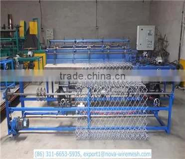 Factory Price Fully- Automatic Chain Link Fence Machine