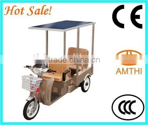 Three Wheel Motorcycle Scooter/three Wheel Electric Bike/3 Wheel/Covered Electric Tricycle , AMTHI photo-2
