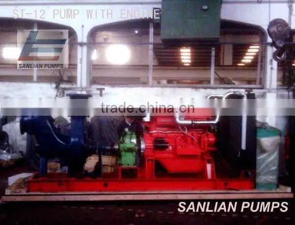 12" Sewage Self-priming Diesel Water Pump