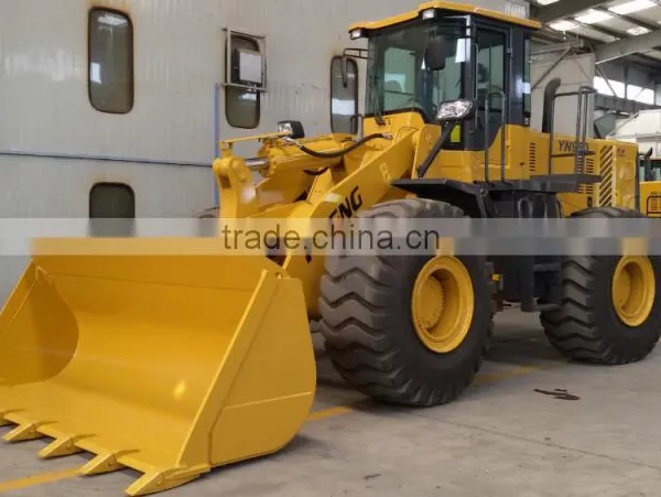 First Class CE;ISO Provided 6 Ton Front Wheel Loader for Sale YN966 Adopt ZL60 Gear Box 3.5cbm Bucket Capacity photo-2