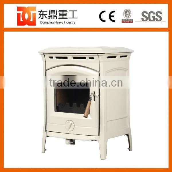Multi Fuel Type Wooden Burning Stove/fireplace Heater HF905UCE Ivory White Colour photo-5
