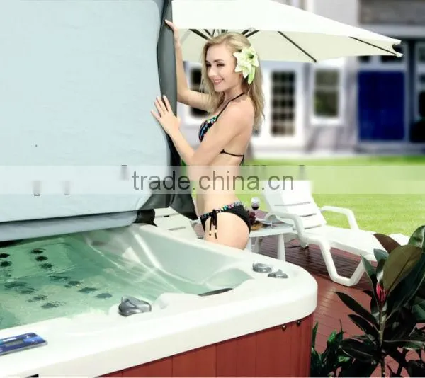 Water Heater for Bath Tub Small Size Square Bath Tub Freestanding Bath Tub photo-2