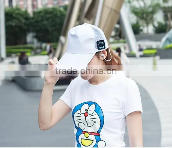 Bluetooth Music Mesh Hat Summer Sun Hat Baseball Cap With Smart Bluetooth Headset Fashion Hats photo-5