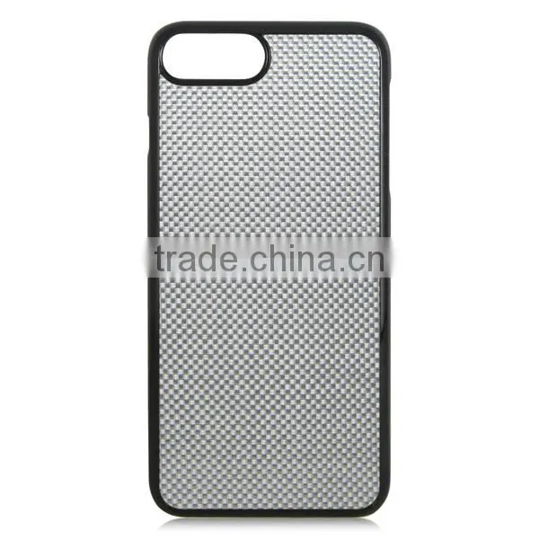 2017 New Hot Selling 4 Colors Available Carbon Fiber Plate Pattern PC Case for IPhone 7 photo-4