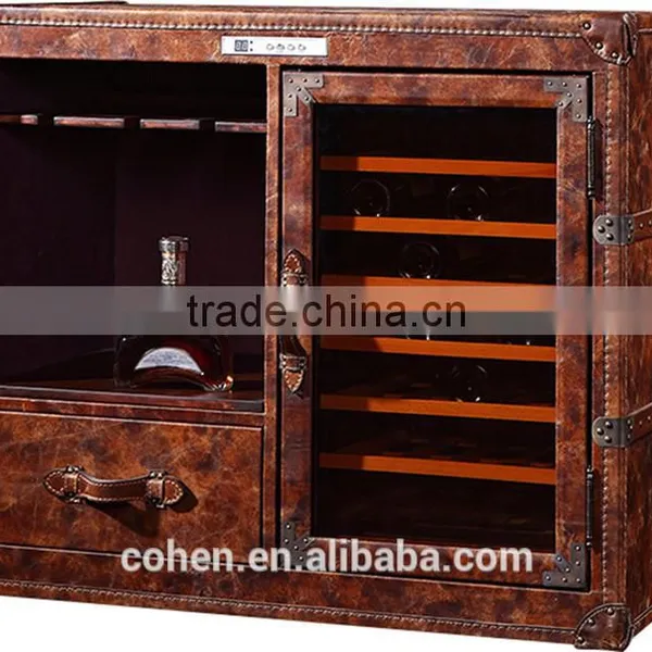 2016 Factory Direct Sale Customized Antique Home Furniture Wine Refrigerator for Livingroom/bar Decor for Hot Selling photo-2