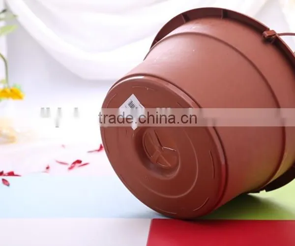 Wholesale Useful Plastic Flower Pot With Hanger/Plastic Plant Pot With Hanger photo-3
