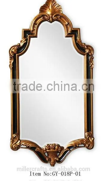 PU Mirror Eco-friendly Wall Picture Frame Manufacturer Ornate Mirror Frame Wholesales photo-5