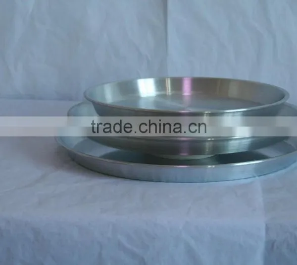 LY SANDING SHALLOW Alluminium ROUND PLATE photo-2