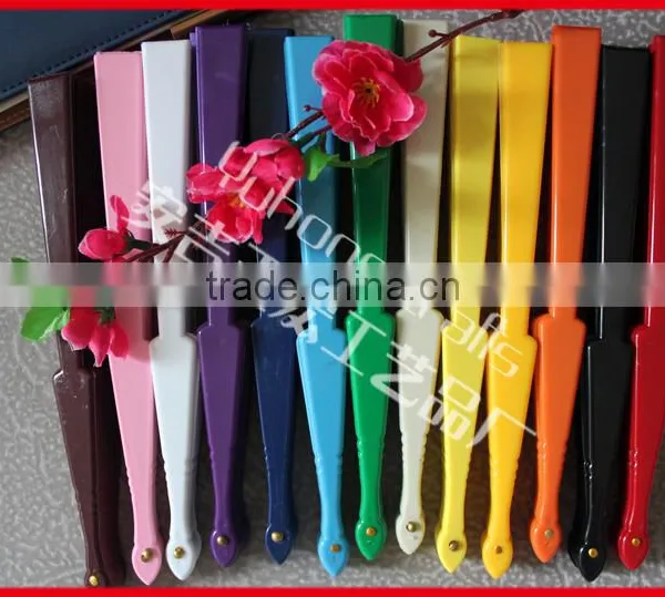 Plastic Hand Fan for Advertisement Gift photo-3