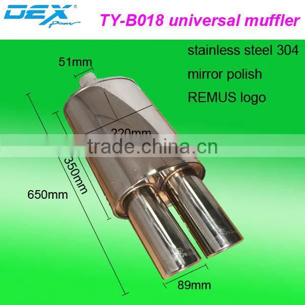 High Racing Spare Part Exhaust System Universal Muffler Performance photo-2