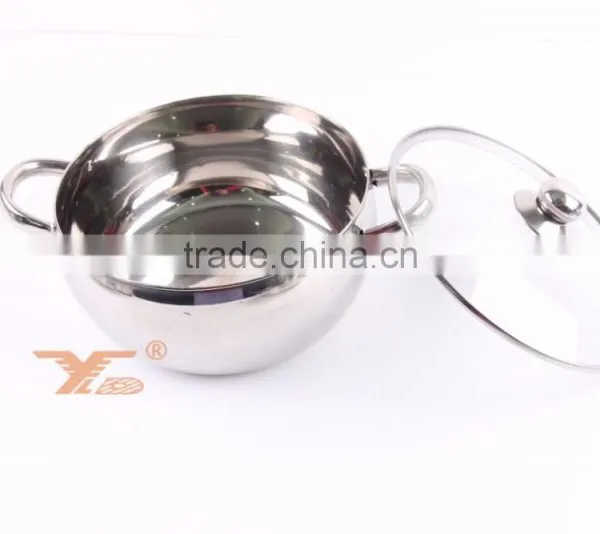Metal Stainless Steel Cooking Pans and Pots , 12 Pcs Cooware Sets photo-3