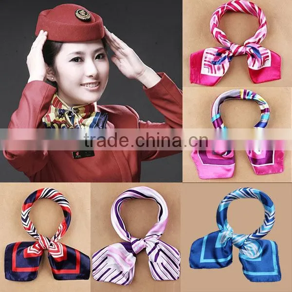2016 High Qulaity Wholesale the Stewardess Printing Silk Scarves photo-4