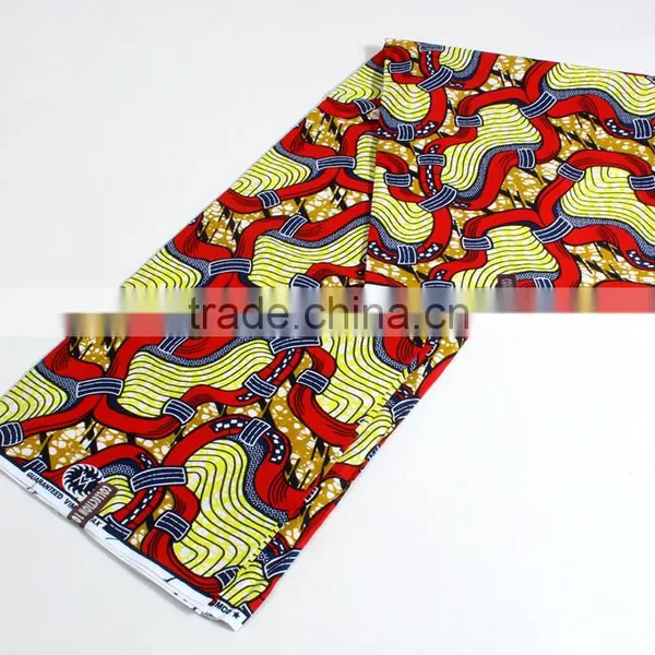New Nigerian Wax Printed Ankara Fabrics African Wax Lace 2017 photo-2