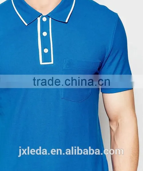 Customize Men Short Sleeve 100% Cotton Pique Dry Fit Sports Golf Polo Shirt photo-6