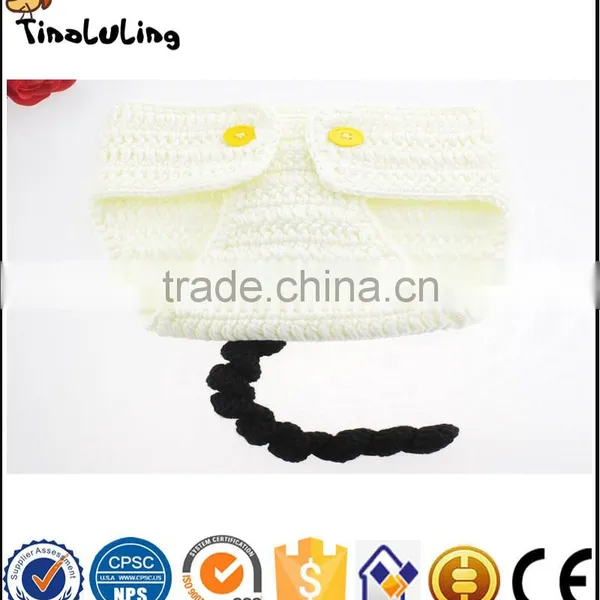 Tinaliuling Newborn Baby Costume Infant Knit Mouse Outfits Photo Props photo-3
