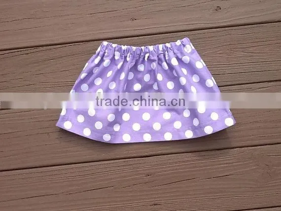 Polka Dot Cotton Skirt Children's Clothing Simplicity Baby Girl Summer Dress photo-3