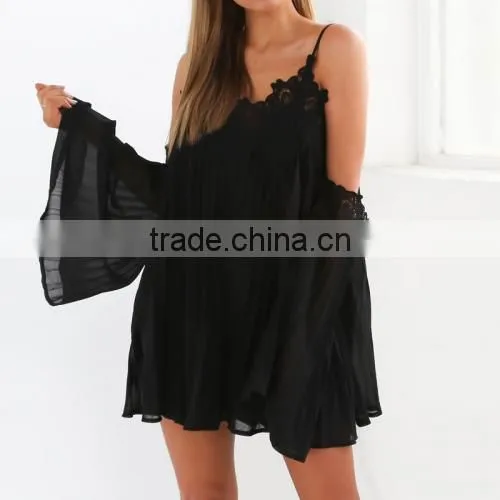New Most Popular Beautiful One-piece Fashion Korean Ladies Lace Dress photo-4