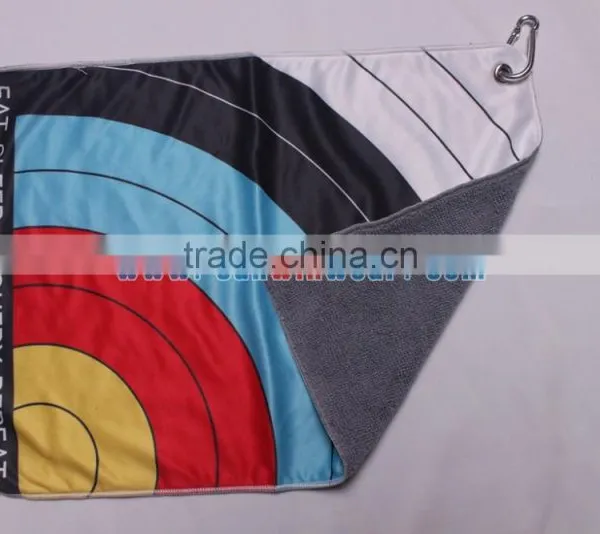 Golf Towel With Clip Rings photo-5