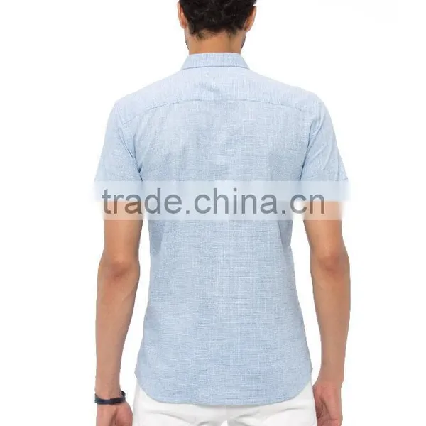 Men's Cotton Casual Shirts Long Sleeve Cool Shirt photo-2