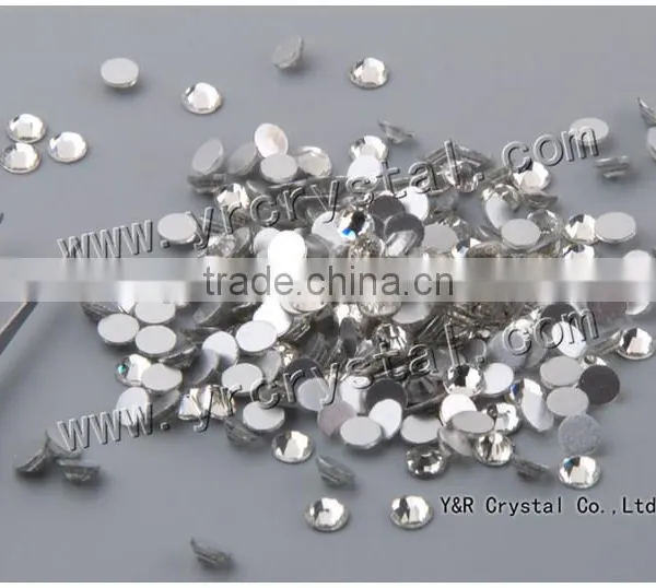 Clear Crystal 1440 Pcs SS16 High Quality Chaton Flat Back Rhinestones Nail Art photo-3