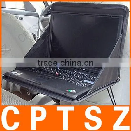 Foldable Laptop Food Holder Car Seat Table, Folding Backseat Car Tray Table photo-2