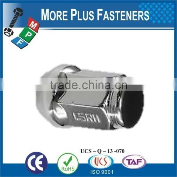 Made in Taiwan Black Bulge Blue Lug Chrome Bulge Acorn Nut photo-5