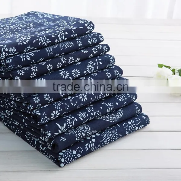 Ttraditional Chinese Printed Blue and White Porcelain Tablecloth Fabric Factory Onsell photo-2