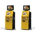 Floor Standing Advertisement Kiosk Dual Screen Kiosk For Foreign Currency Exchange