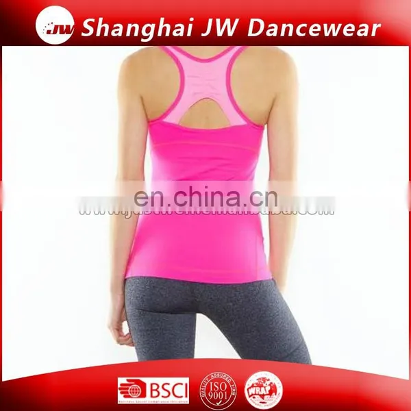 Girls Yoga Tank Tops Fitness Gym Sports Wear