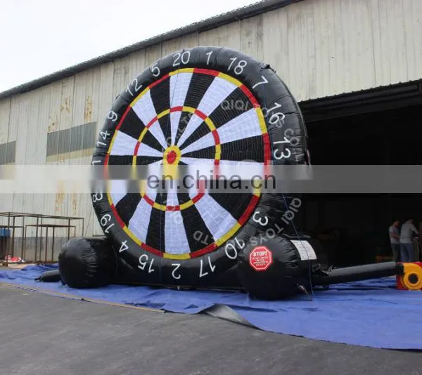 Inflatable Football Dart Ball Games Black Color With Good Quality photo-4