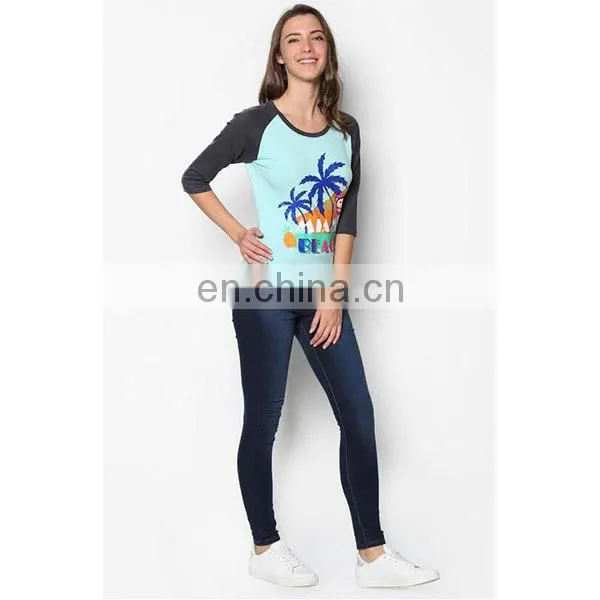Custom Printing Casual Women t Shirt Long Sleeve Lady Blouse photo-2