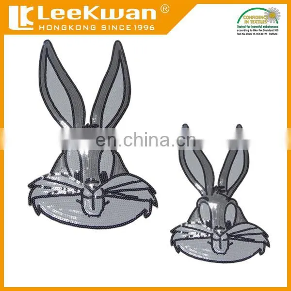 Cartoon Character Sequin Embroidery Patch,iron on or Self Adhesive on Patch,high Quality Embroidery Patch photo-2