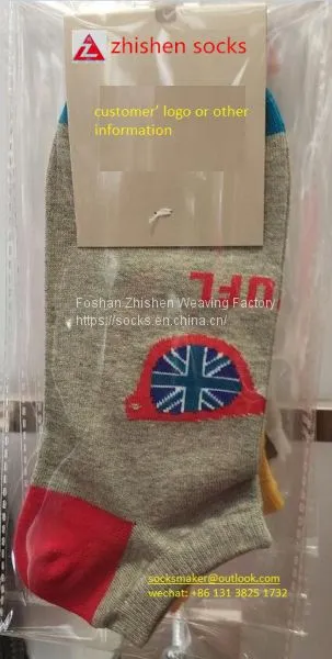 OEM Men Socks , 100% Cotton Socks With High Performance photo-4