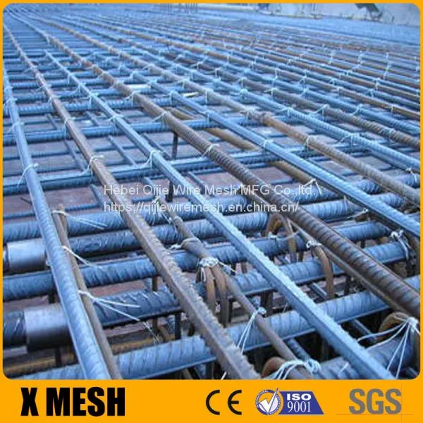 Black Square Welded Wire Mesh Concrete Reinforcement SL62 Anti Corrasion photo-2