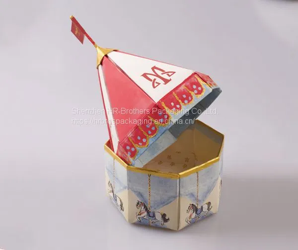 Handmade Print Cardboard Paper Chocolate Packaging Box photo-3
