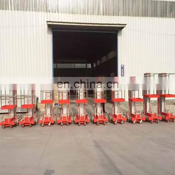7LSJLI Shandong SevenLift 10 Meter Hydraulic Aluminium Electronic Man Work Lift Table photo-5