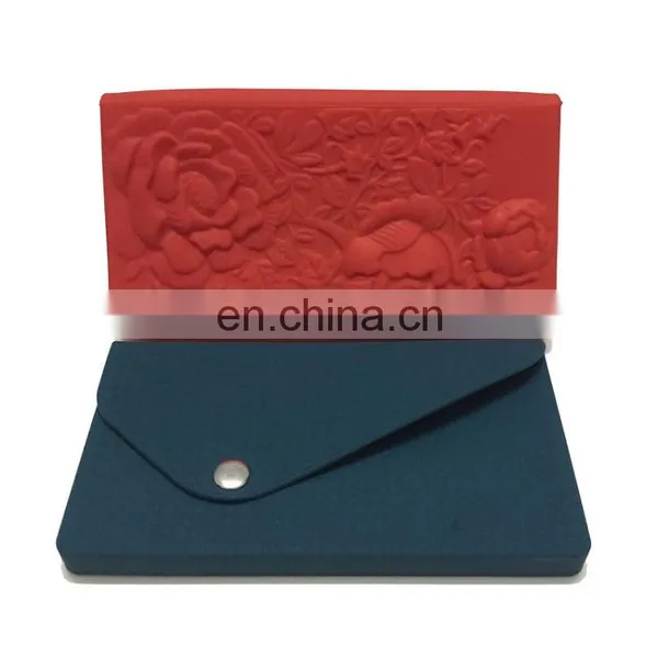 Wholesale 20*10cm Women Phone Bag Silicone Purse Pouch Girls Fashion Silicone Card Holder Wallet photo-5