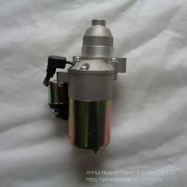 High Quality GX270 173F Generator Electric Start Motor With Relay Spare Parts