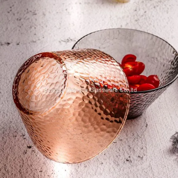 Wholesale Clear Colored Food Glass Bowls With Factory Price photo-3