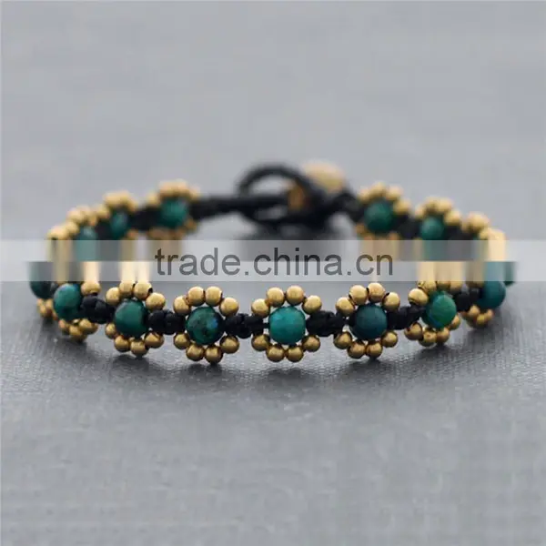 2016 Wax Cord Flower Bracelet Arm String XE09-0212 photo-3