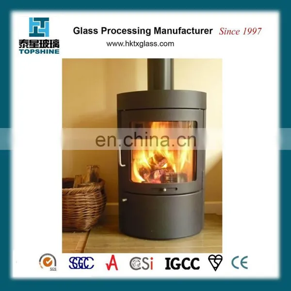 3mm-4.5mm Heat Resistant Ceramic Glass/ Stove Glass for Fireplace photo-6