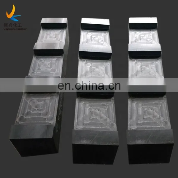 Latest Type Milling Track Pad, Uhmwpe Engineering Block, pe Plastic Block photo-2