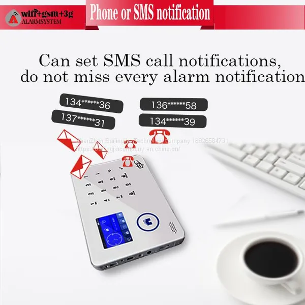Wifi Alarm System Home Security Gsm Alarm System Alarm System Security photo-5